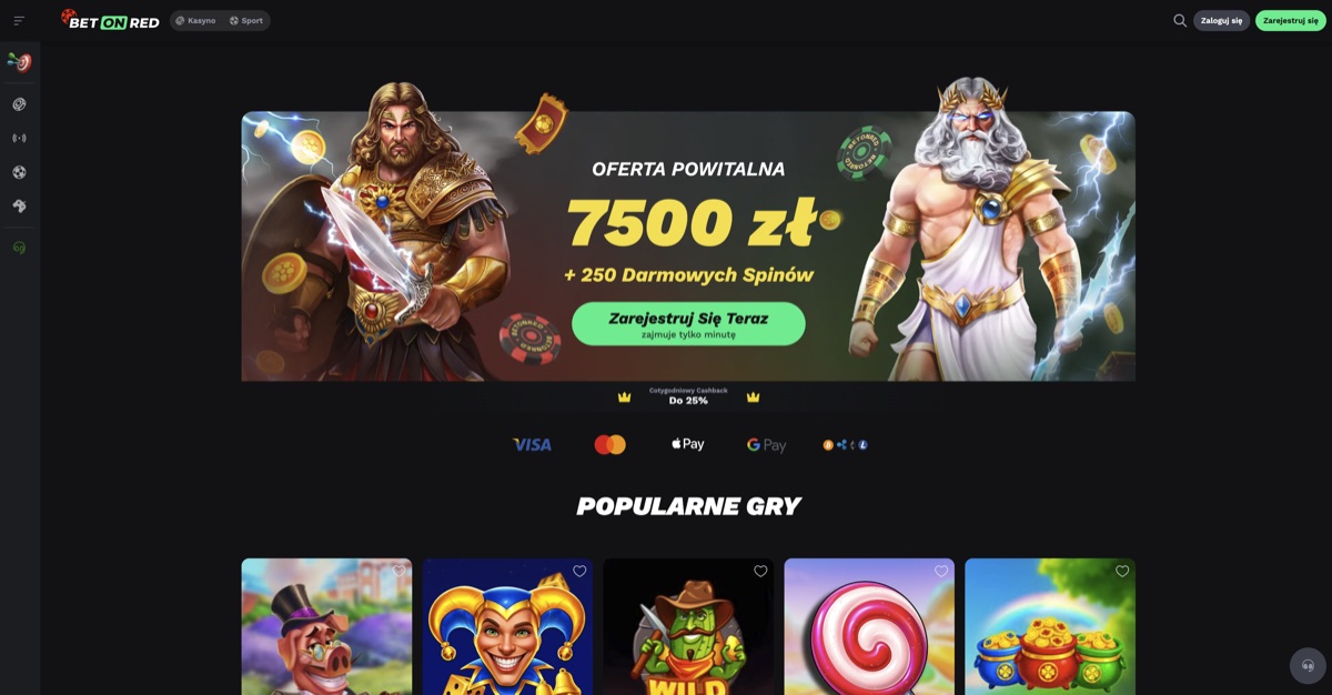 Bet On Red Casino Service — Aplikacja vs przeglądarka mobilna kasyna BetOnRed